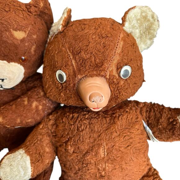 Vintage 50's Mid Century Gund Cubbi Teddy Bear Plush Toy - Picture 2 of 10